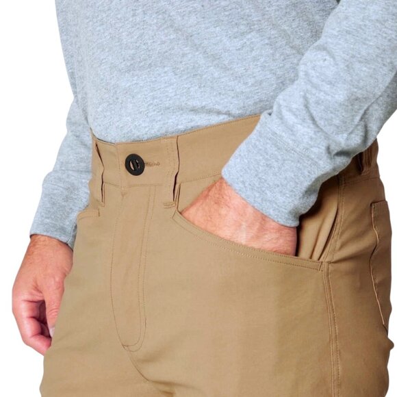 Orvis Classic Collection Lightweigt 6 Pocket Tech Pants 36x29 Stretch Beige/Tan - Picture 4 of 16